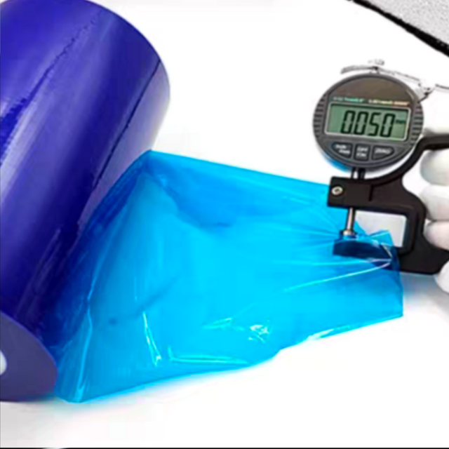Blue surface protective film performance testing