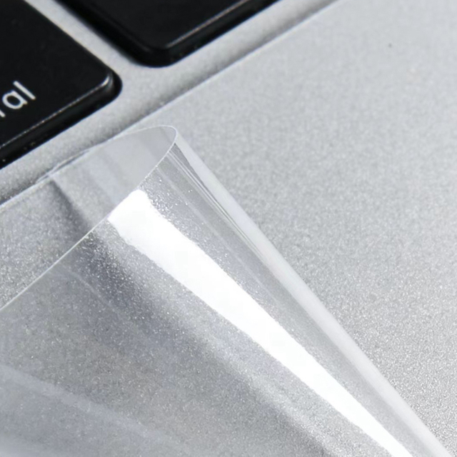 Clear protective film for laptop aluminum surface