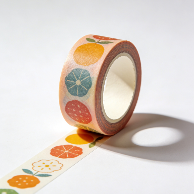Decorative printed washi tape