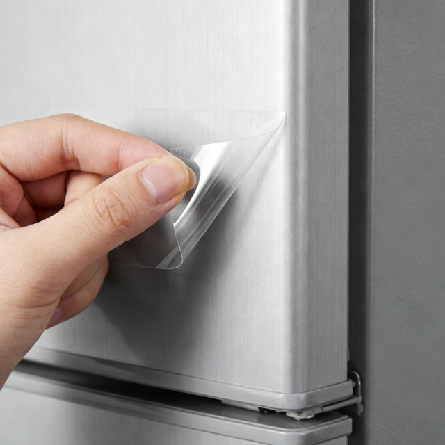Removable surface protective film for refrigerator