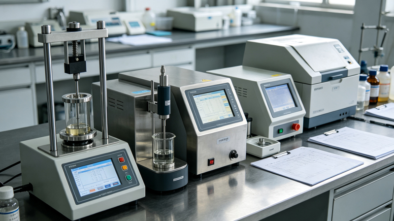 Water based acrylic adhesive performance testing