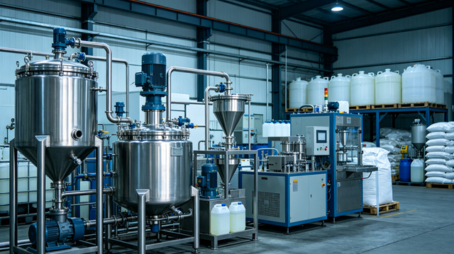 Industrial adhesive production equipment