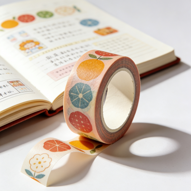 Decorative washi tape for stationery