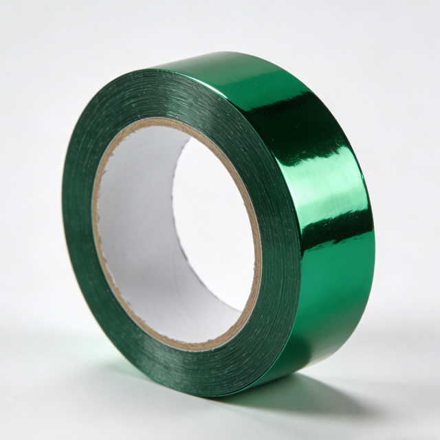Green polyester adhesive tape