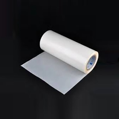 High tack surface protective film application on industrial metals