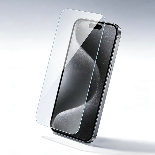 Protective glass film for mobile phones